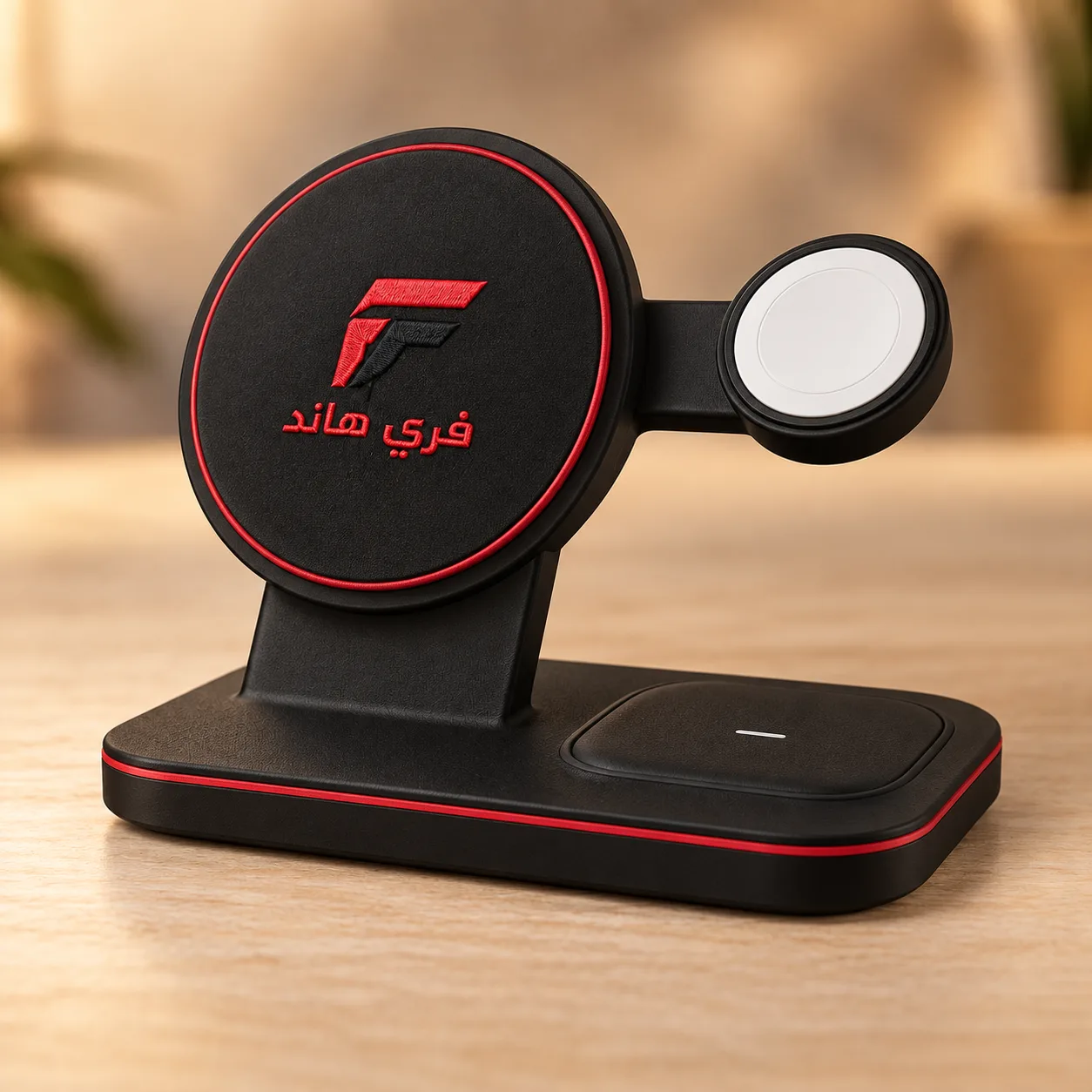محطة شحن مكتبية 3 في 1