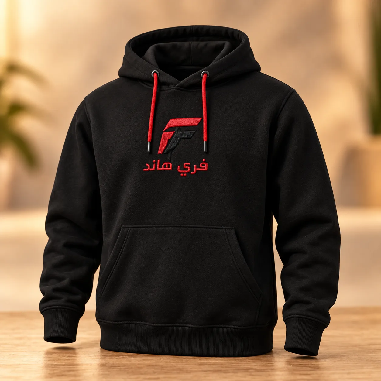هودي فري هاند بتطريز مخصص